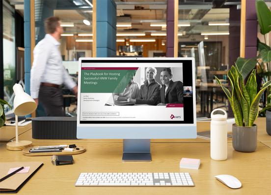 A computer screen displaying a webinar