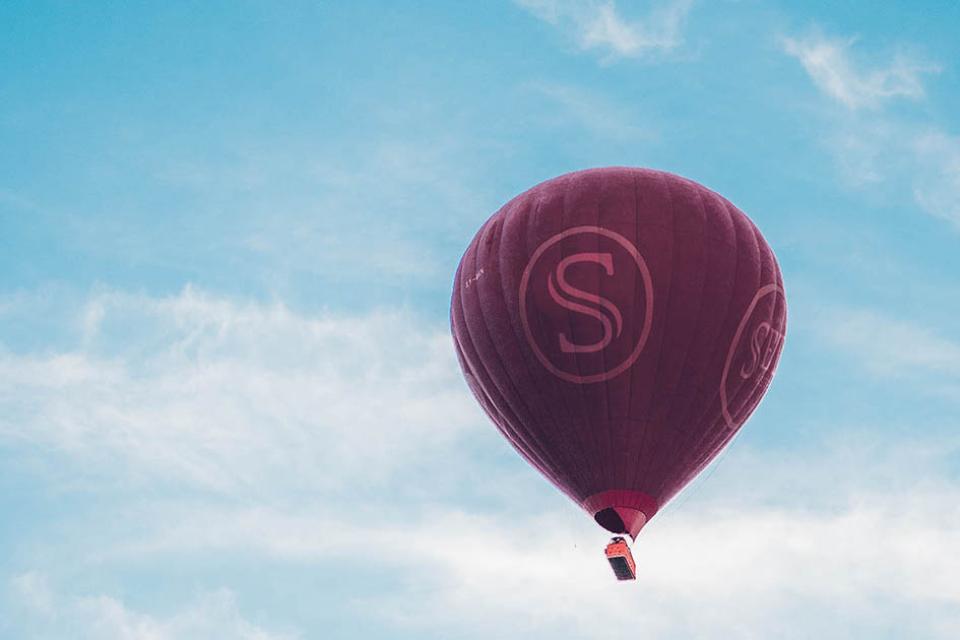 Setanta hot air balloon